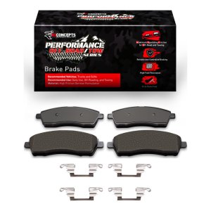 Ford F-250 Super Duty Brake Pads - Rear - R1 Concepts - Off-Road/Tow - `99-`05